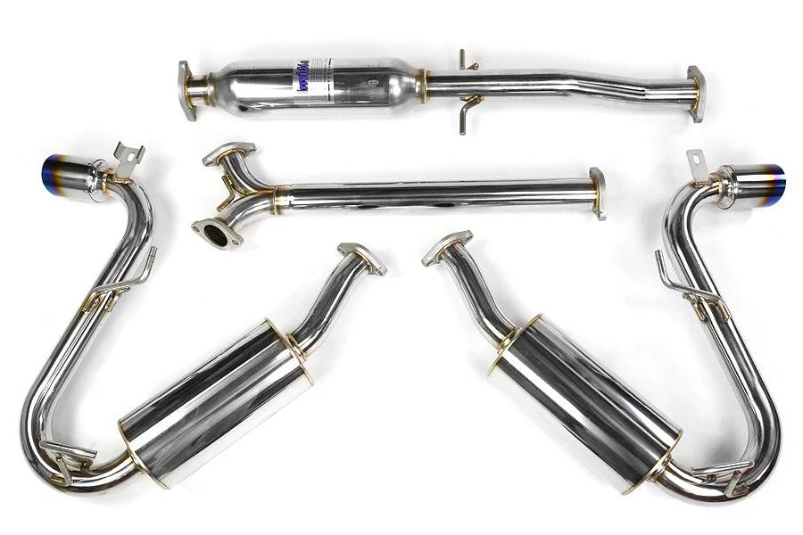 Invidia 03-04 Mini Cooper S 60mm (80mm tip) Titanium Tip Cat-back Exhaust - HS03MCSGTT