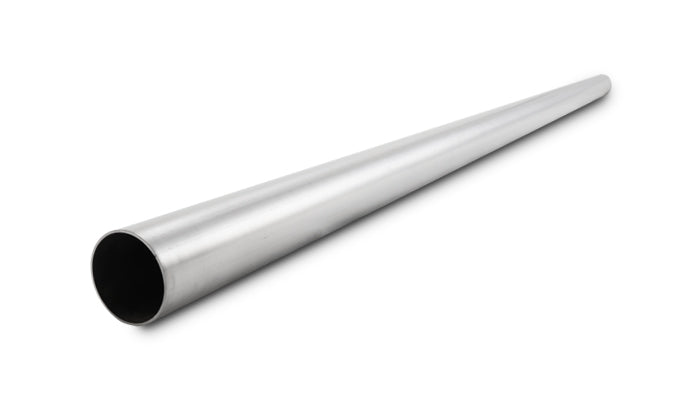 Vibrant 3.5in O.D. T304 SS Straight Tubing (16 ga) - 5 foot length - 2643