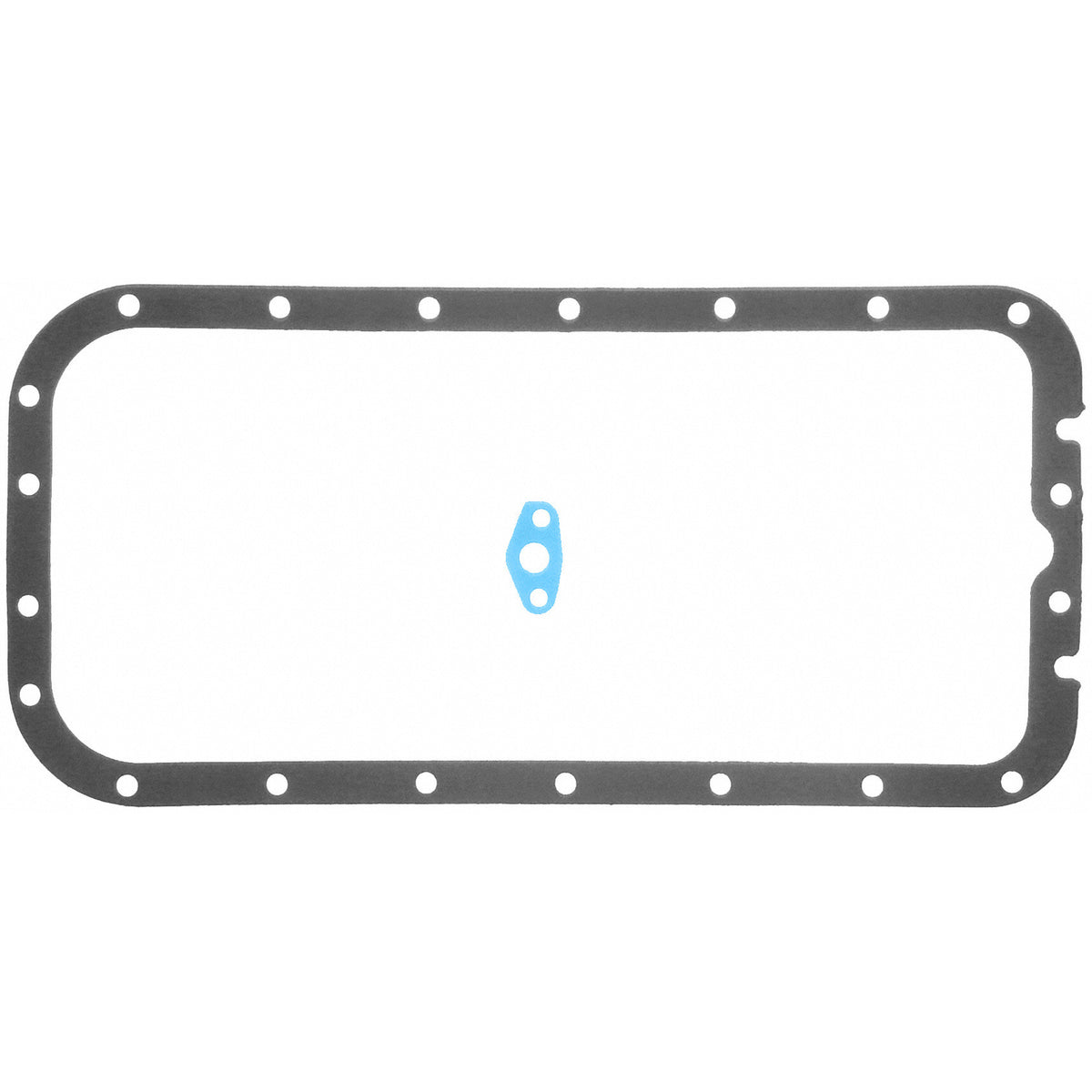 Fel-Pro OS 4350 AD Engine Oil Pan Gasket Set Felcoid rubber-coated fiber - OS4350AD - front view