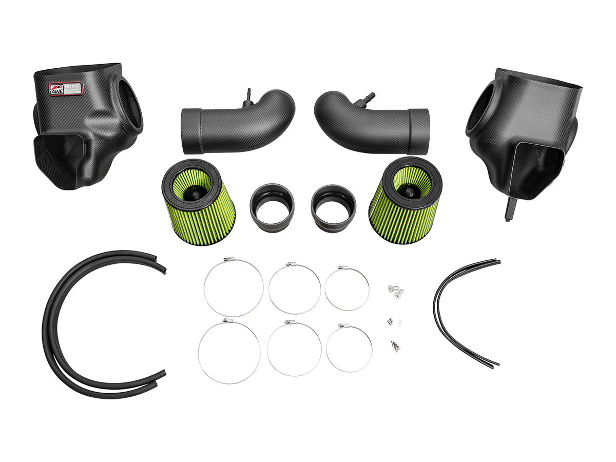 AWE 24-26 Ford S650 Mustang GT/Dark Horse S-FLO Carbon Intake - 2660-15650 for 2024-2026 Ford Mustang - additional view