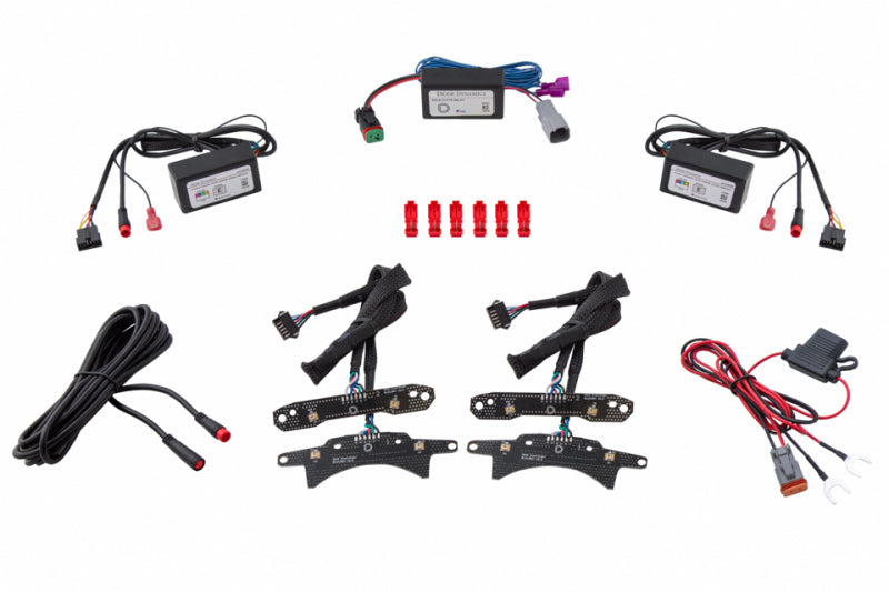 Diode Dynamics 15-21 Dodge Challenger RGBW DRL LED Boards - DD2002