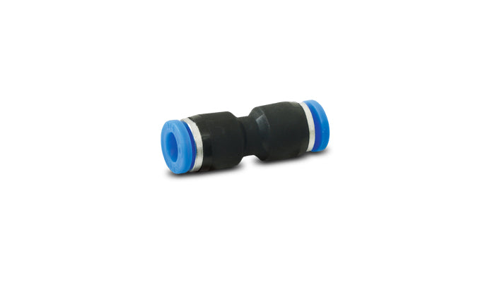 Vibrant Union Straight Pneumatic Vacuum Fitting - for use with 1/4in (6mm) OD tubing - 2672