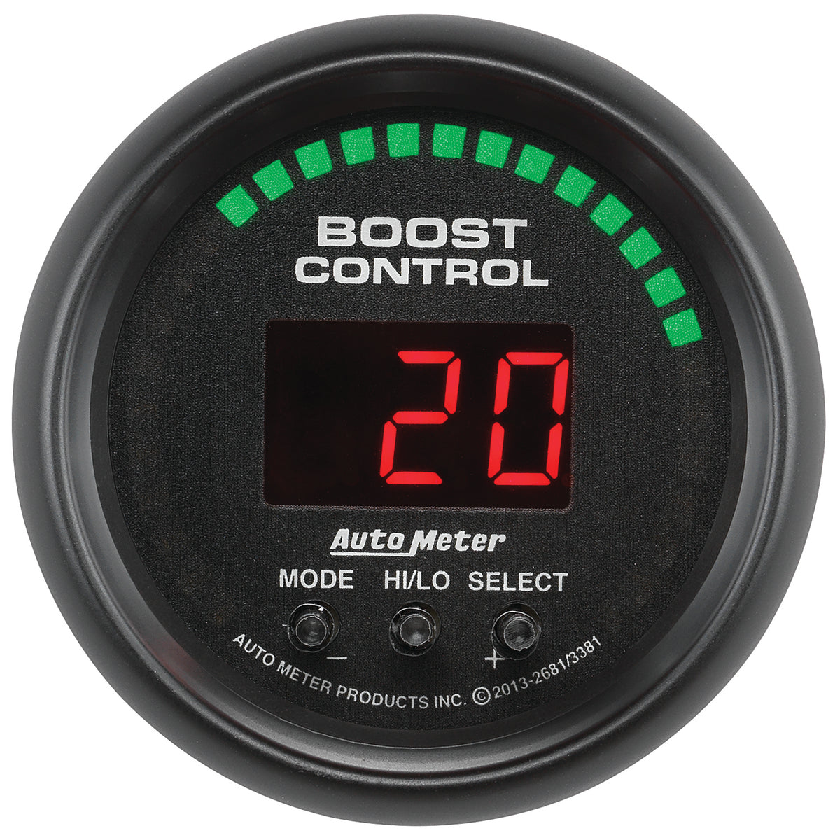 Autometer Z-Series/ES 52mm 30inHG/30psi Digital Boost Controller - 2681