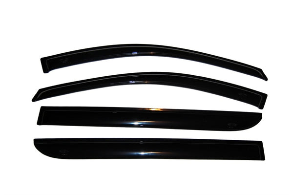 AVS 05-07 Honda Odyssey Ventvisor Outside Mount Window Deflectors 4pc - Smoke - 94029 for 2005-2007 Honda Odyssey - front vie