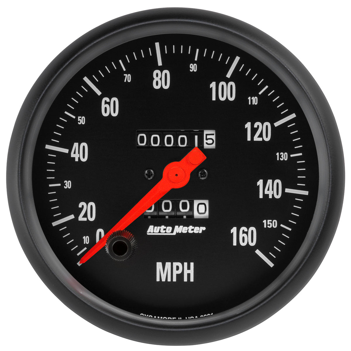 Autometer Z-Series 0-160MPH Speedometer 5in. Mechanical Gauge - 2691