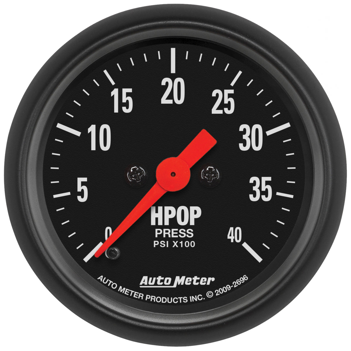 Autometer Z Series 2-1/16in 4K PSI High Pressure Oil Pump Gauge w/ Digital Stepper Motor - 2696