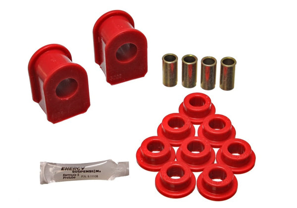 Energy Suspension Ford Truck Red 7/8in Dia 2.5in Tall inAin Style Sway Bar Bushing Set - 4.5105R - front view