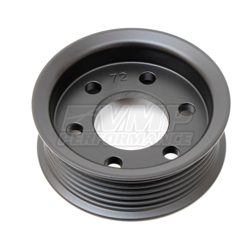 VMP Performance 11-14 Roush 6.2L TVS Supercharger 72mm 6-Rib Pulley - VMP-72-6-B-RAPTOR