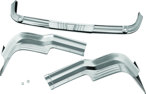 Kuryakyn Tri-Line Accent For Rear Tour-Pak Light Chrome - 6910 - front view