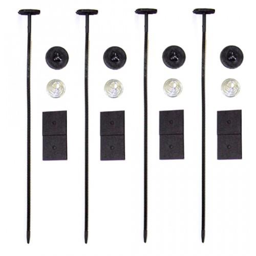 BLOX Racing Mounting Kit for Electric Slim Fan - BXCC-00003 - front view