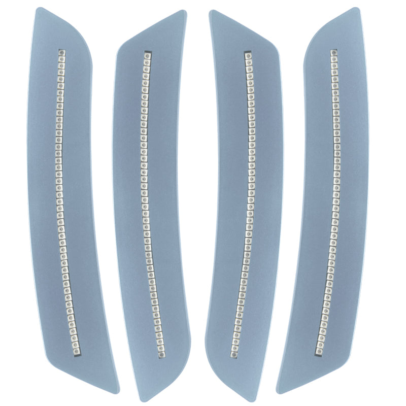 Oracle 16-19 Chevrolet Camaro Concept Sidemarker Set - Clear - Arctic Blue (GCB) - 9900-GCB-C