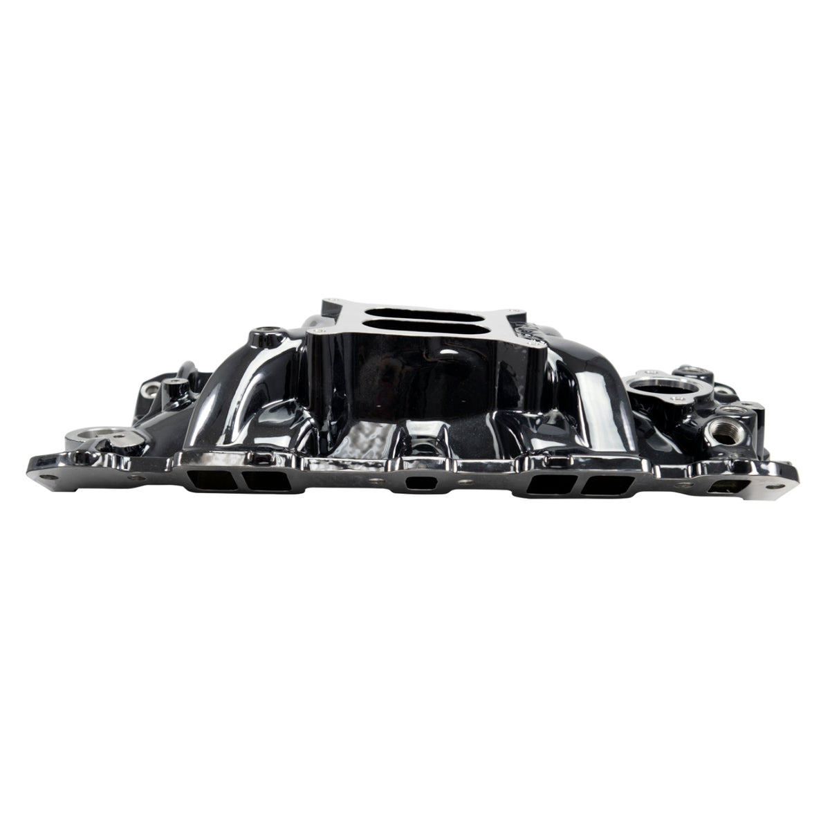 Edelbrock 55-86 Chevy SB Performer EPS Intake Manifold - Black Plasma Finish - 2701-BP