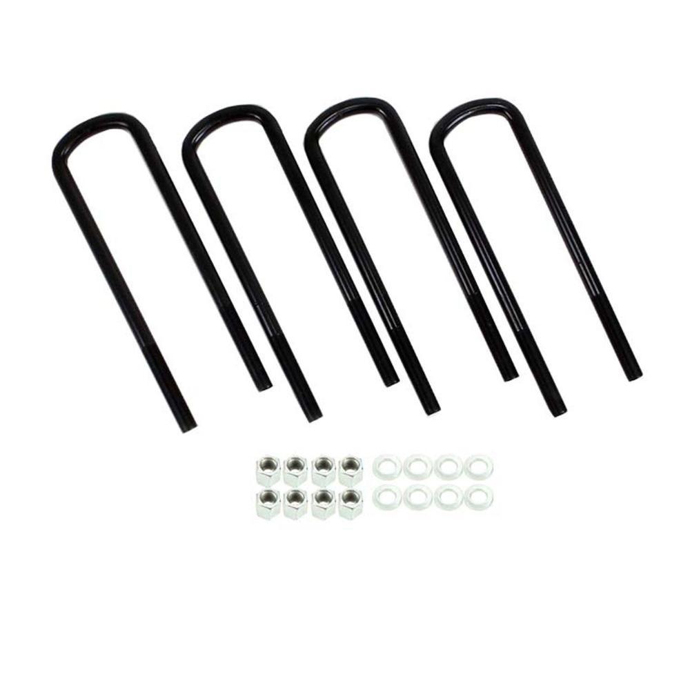 S&amp;B 19&quot; Long, 3/4&quot; Thread U-Bolt Kit - 270319