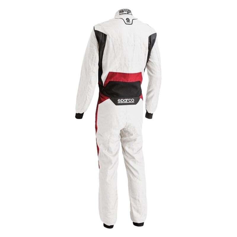 Sparco Suit Victory Pr Boot Cuff 62 WT/RD - BRS0053U0W09062