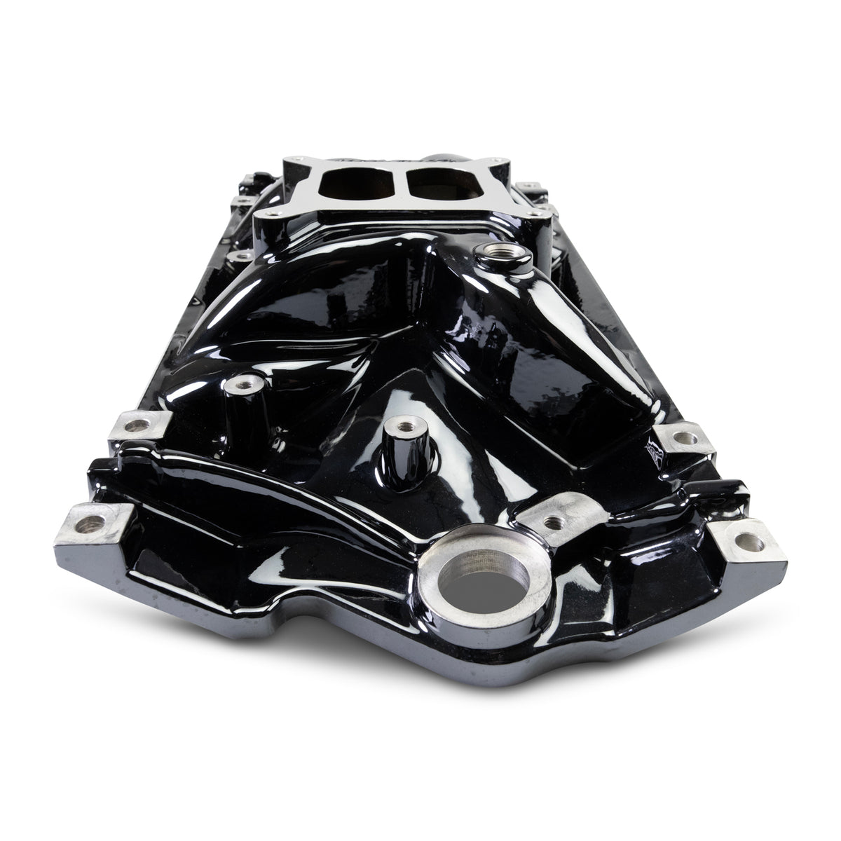Edelbrock Chevy Vortec SB Performance EPS Manifold - Black Plasma Finish - 2716-BP