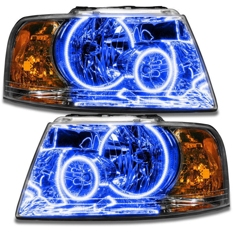 Oracle 03-06 Ford Expedition SMD HL - Chrome - ColorSHIFT w/ 2.0 Controller SEE WARRANTY - 7153-333