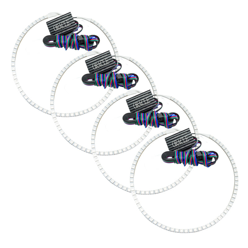 Oracle Jeep Grand Cherokee 05-10 Halo Kit - ColorSHIFT w/o Controller SEE WARRANTY - 2335-334