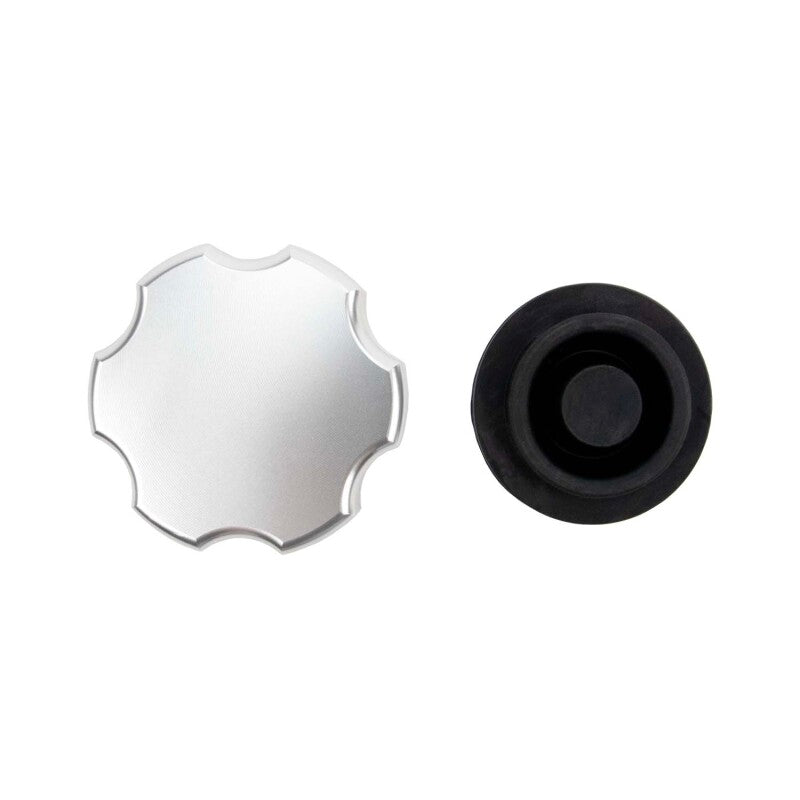Wehrli 17-25 Ford Super Duty 6.7L Power Stroke Billet Brake Reservoir Cap - Clear Anodized - WCF100220