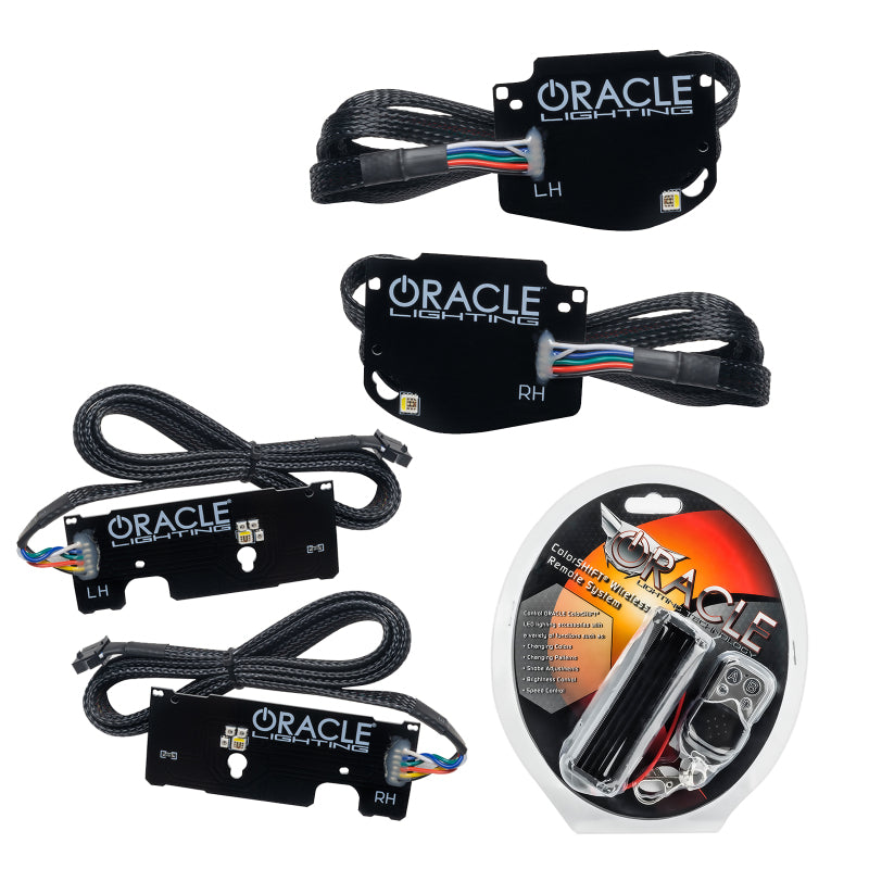 Oracle 19-21 Chevy Camaro SS/RS RGBW+A Headlight DRL Upgrade Kit - ColorSHIFT SEE WARRANTY - 1419-330