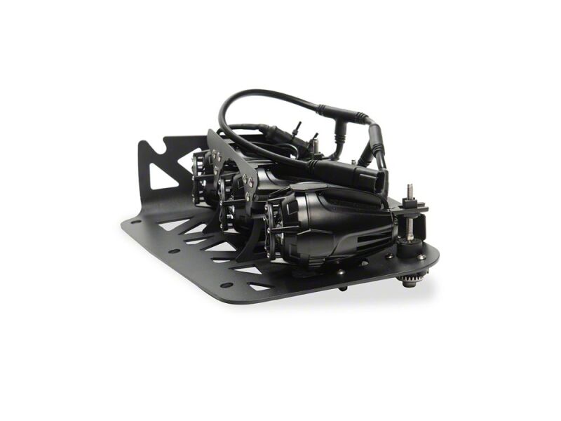 Raxiom 21-26 Bronco Tri-Glo Bumper Mounted LED Fog Light Kit - FB33913 - close-up view 2