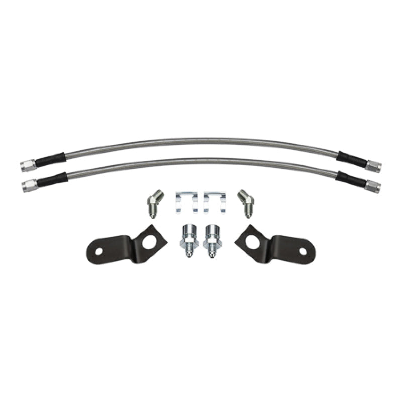 Wilwood 89-98 Nissan 240SX / 89-02 Nissan Skyline Rear Flexline Kit (M10x1.0 to 1/8-27) - 220-18269