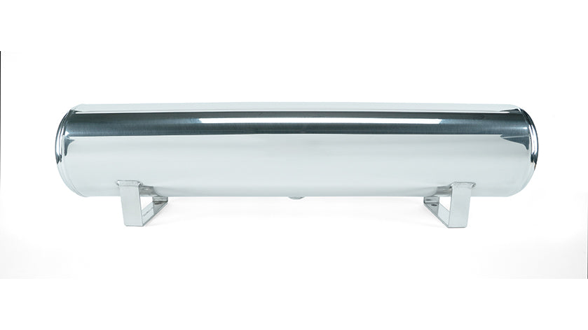 Air Lift 4 Gal. Polished Tank w/ Viair 444b Blk Compressor (Incl. Fittings & Mounting Hardware) - 27806