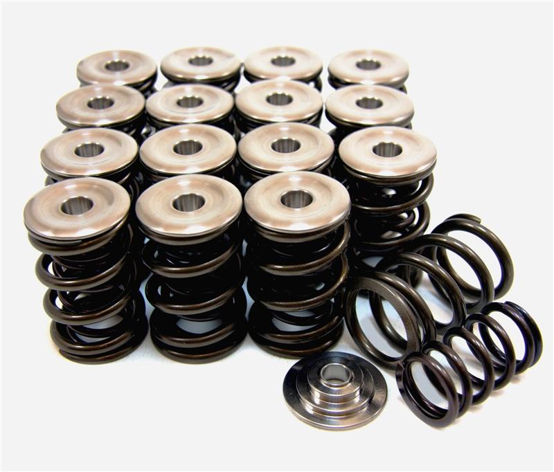 GSC P-D Honda B-Series Vtec Dual Spring Set and Titanium Retainer - 5049 for 1992-2001 Acura Integra - angle view