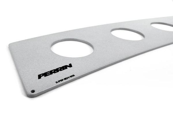 Perrin 2015+ Subaru WRX/STI Silver Rear Window Vent - PSP-BDY-503SL for 2015-2021 Subaru WRX STI - front view