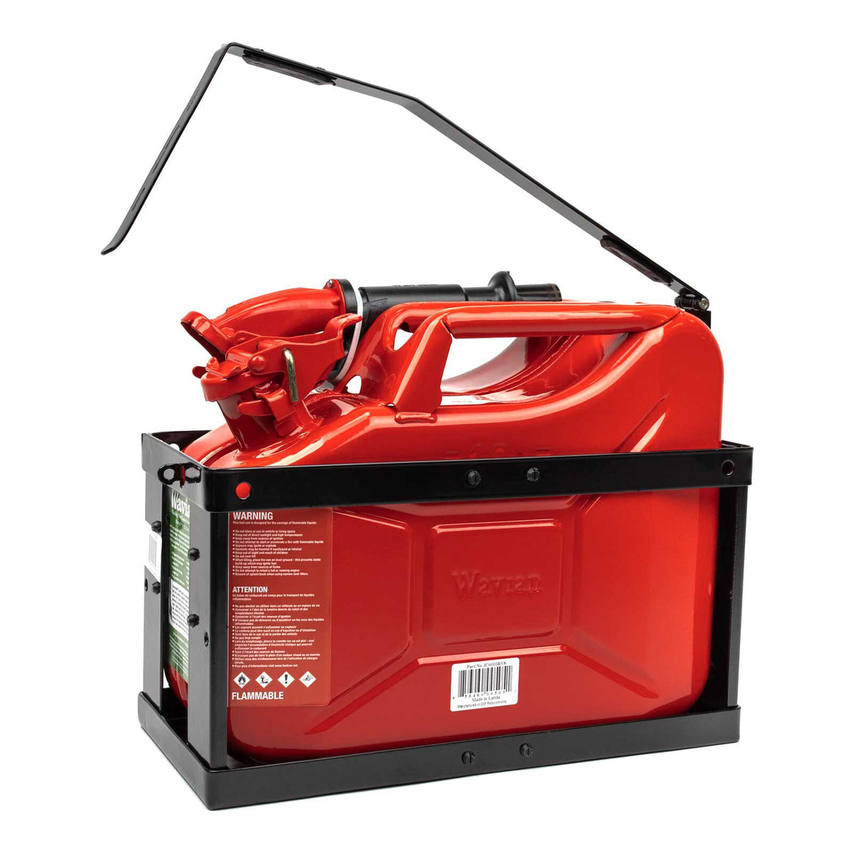 Wavian top loading 10 litre gas can holder 2792 — view 4
