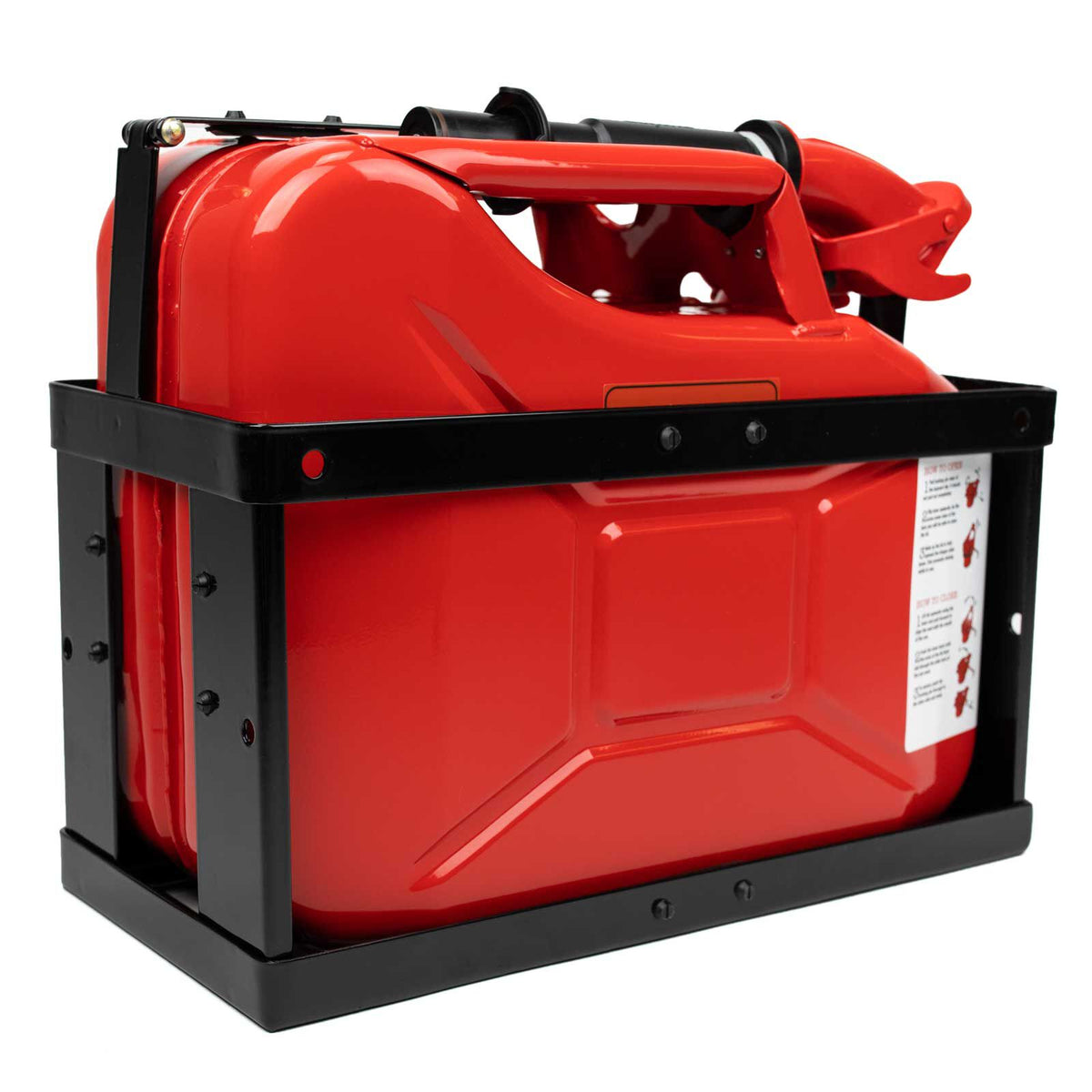 Wavian top loading 10 litre gas can holder 2792 — view 5