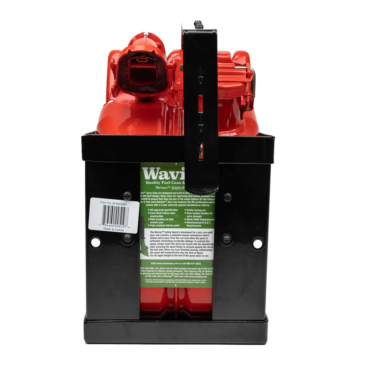 Wavian top loading 10 litre gas can holder 2792 — view 6