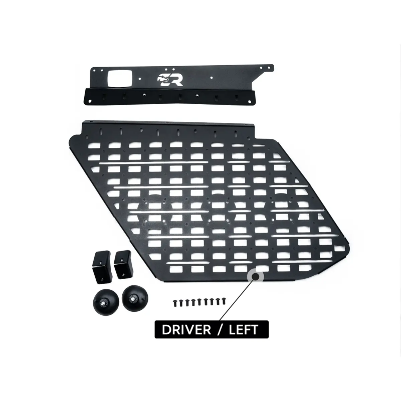 Cali Raised 2025+ Toyota 4Runner Exterior Window Molle Panel - Driver Side - CR4357 - front view