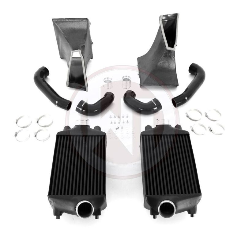 Wagner Tuning Porsche 991 Turbo(S) Competition Intercooler Kit - 200001099 by Wagner Tuning - front view