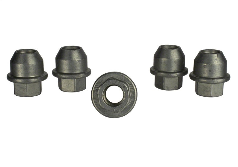 Ford Racing 05-14 Mustang 1/2in -20 Thread Cone Seat Open Lug Nut Kit (5 Lug Nuts) - M-1012-H