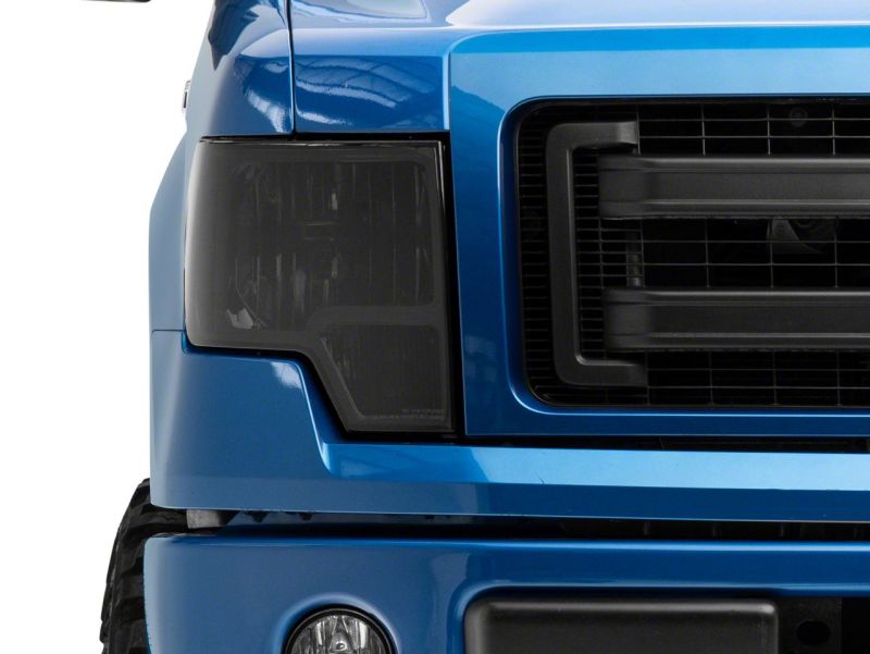 Raxiom 09-14 Ford F-150 Axial OEM Style Rep Headlights- Chrome Housing- SmokedLens - T551344