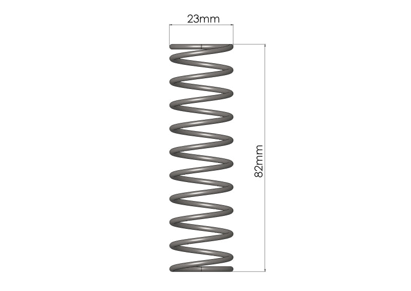 GFB Soft Spring (used in 1002) - 6116 by Go Fast Bits - front view