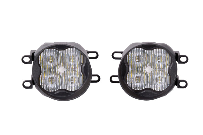 Diode Dynamics SS3 Sport Type B Kit ABL - White SAE Fog - DD6996 for 2006-2024 Toyota RAV4 - front view