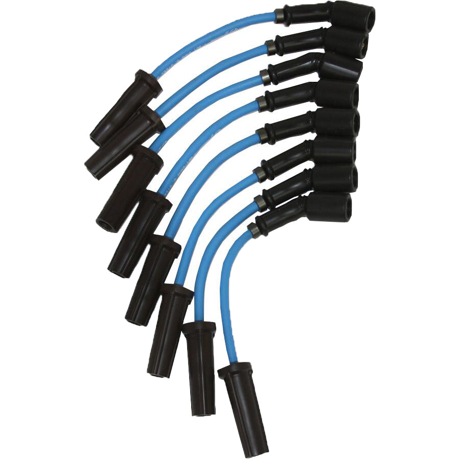 Granatelli 14-23 GM LT1 6.2L Straight Boot Hi-Perf Coil-Near-Plug Ignition Wire Connector Kit - Blue - 28-1545S