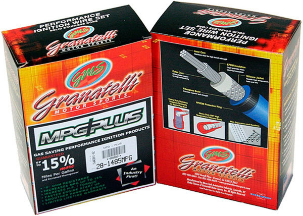 Granatelli 03-07 Dodge 5.7L Hemi Less/Coil Conn Kit Perf Ignition Wire Set - Red Wire - 28-1801S-R
