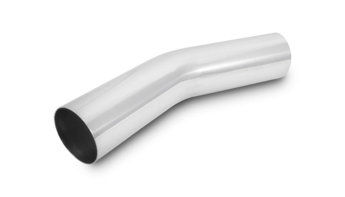 Vibrant 2in O.D. Universal Aluminum Tubing (30 degree Bend) - Polished - 2806