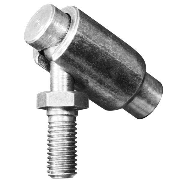 QA1 Quick Disconnect Ball Joint - 1/4-28 UNF Right Hand - Carbon Steel - BJDR4 by QA1 - front view