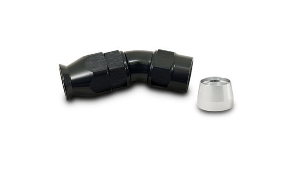 Vibrant -10AN 30 Degree Hose End Fitting for PTFE Lined Hose - 28310