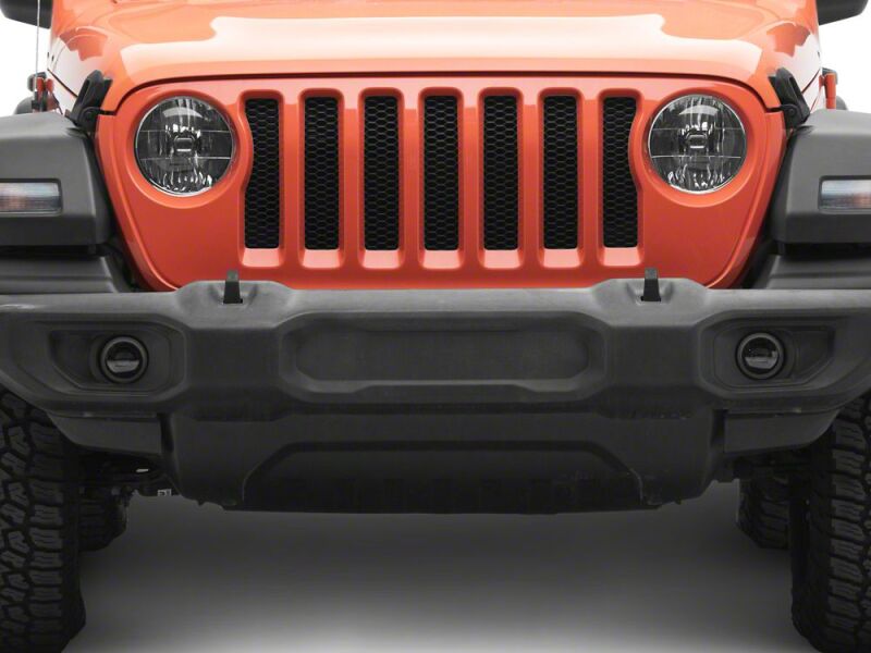 Raxiom 18-26 Jeep Wrangler JL LED Fog Lights with Amber Turn Signal - J227424 - close-up view 2