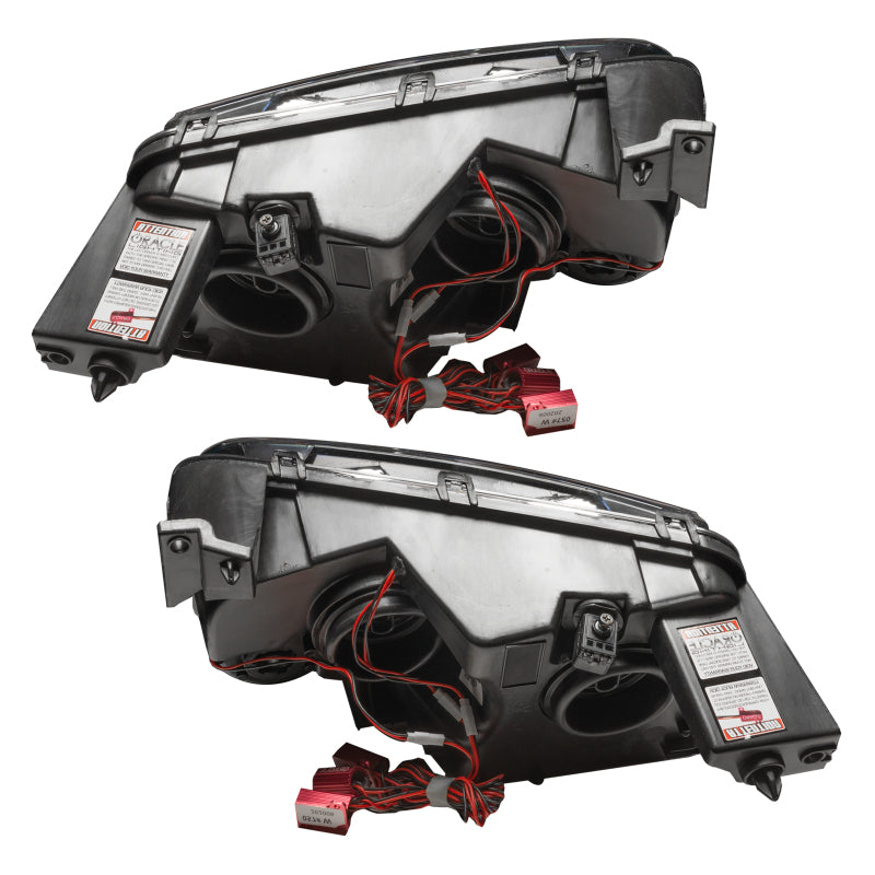 Oracle 05-10 Dodge Charger SMD HL (Non-HID) - Triple Halo - ColorSHIFT w/o Controller SEE WARRANTY - 8197-334