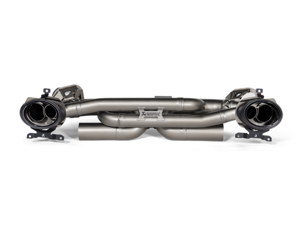 Akrapovic Porsche 911 Carrera /S/4/4S/GTS/Cabriolet/Targa/Dakar (992) Slip-On Line Titanium Exhaust - S-PO/T/8 for 2019-2025 