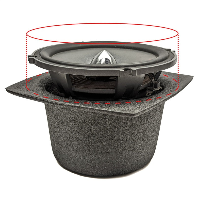 DEI Speaker Baffles 6in x 9in Oval Pair - 50380