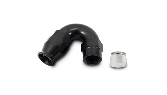 Vibrant -10AN 150 Degree Hose End Fitting for PTFE Lined Hose - 28510
