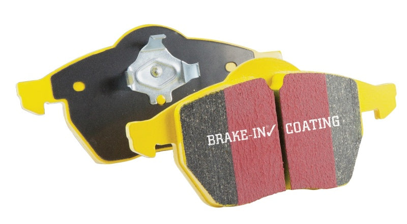 EBC 2019+ Ford Explorer 2.3T Yellowstuff Rear Brake Pads - DP43121R for 2020-2026 Ford Explorer - front view