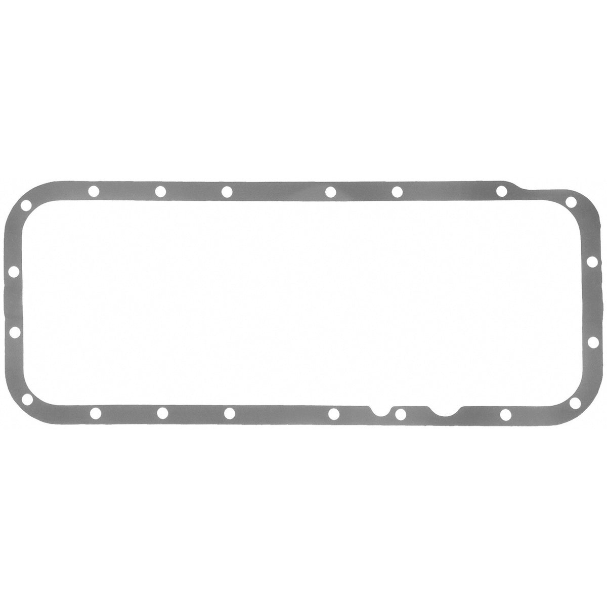 Fel-Pro Ford Fiesta 1808 Engine Oil Pan Gasket Set Rubber-coated fiber - front view