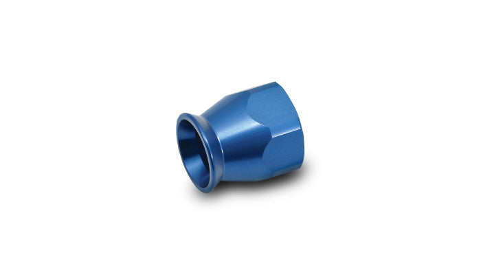 Vibrant -4AN Hose End Socket for PTFE Hose Ends - Blue - 28954B